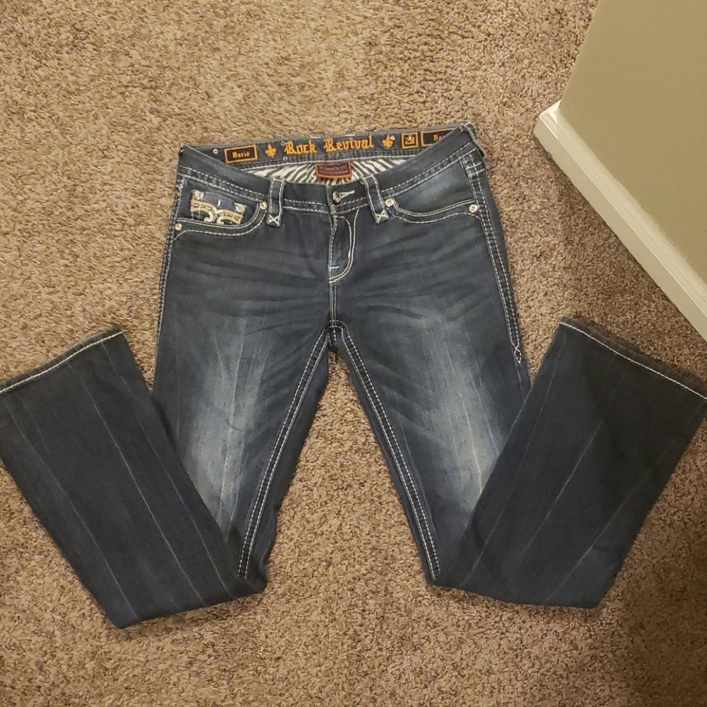 Rock Revival Boris Boot Size 28 regular inseam